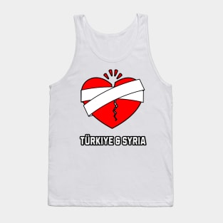 Pray for Turkiye and Syria earthquake Tank Top